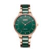 Reloj dama LA2112-4 Oro rosa con verde