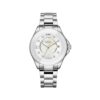 L1160-2 Reloj Mujer L1160-2 Plateado con bisel en cerámica blanco. tablero blanco