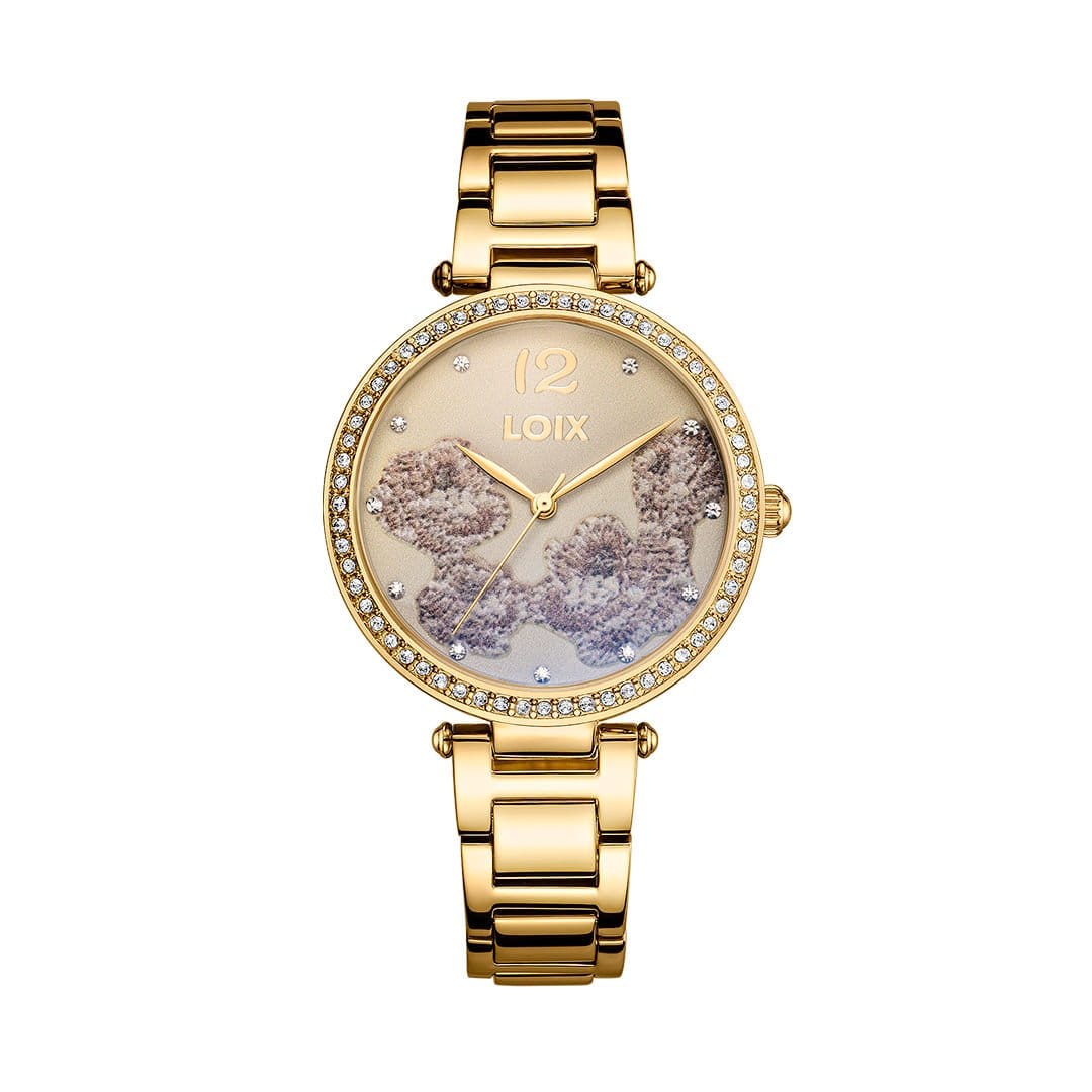 L1214-1 Reloj mujer L1214-1 Dorado con tablero Dorado