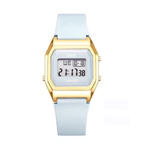 L1289-3 Reloj mujer L1289-3 Azul con dorado tablero azul. tablero digital