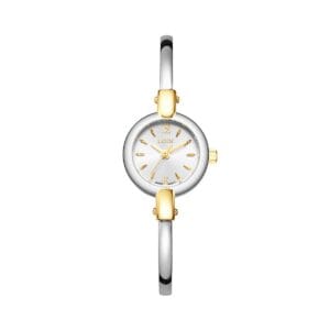 LA1128M-5 Reloj mujer LA1128M-5 Plateado con dorado. tablero plateado