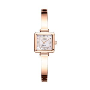 LA1129-3 Reloj mujer LA1129-3 Oro rosa con tablero blanco cuadrado