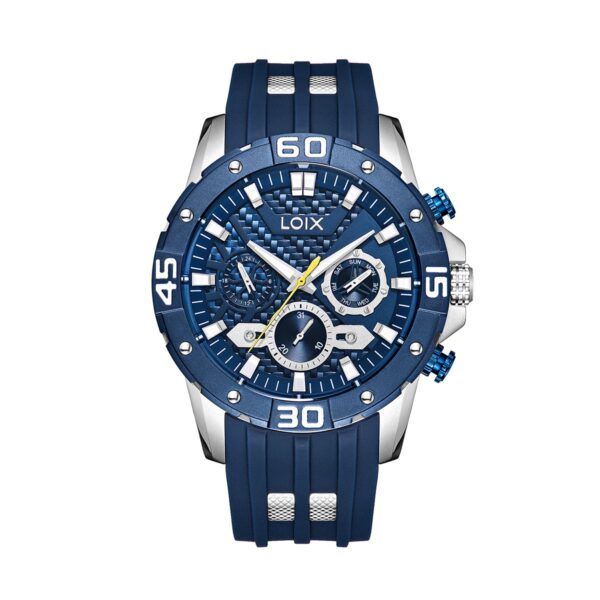 LA2145-2 Reloj hombre LA2145-2 Azul con Plateado con tablero azul