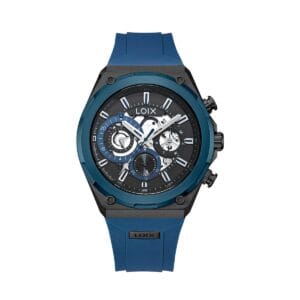 LA2154-2 Reloj hombre LA2154-2 Azul con negro. bisel azul. tablero negro y azul