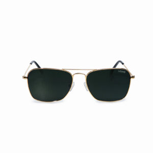 Gafas de Sol de Aviador Clásico – Elegancia en Metal Dorado