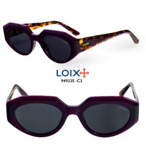 Gafas Mujer Acetato Carey Morado Polarizada LOIX 94933S-C3