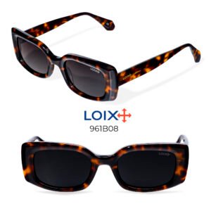 Gafas Unisex Acetato Carey Polarizada Lujo Moda LOIX 961B08