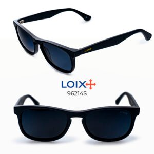 Gafas Acetato Negras Polarizadas Lujo Clasico LOIX 96214S