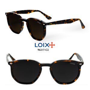 Gafas Acetato Carey Polarizada Lujo Clasico Moda LOIX 96217S