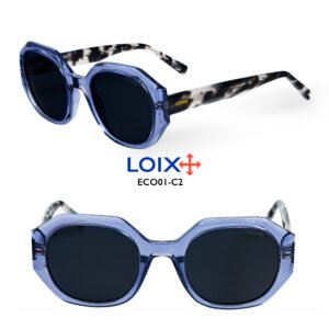 Gafas Mujer Acetato Azul Polarizadas Lujo LOIX ECO.01-C2