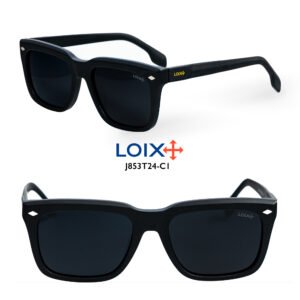 Gafas Unisex Acetato Negro Polarizado LOIX J853T24-C1