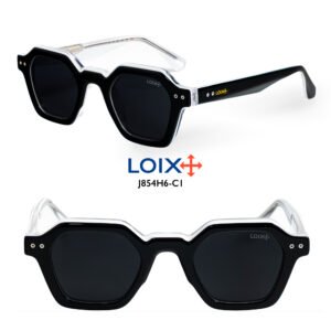 Gafas Unisex Acetato Negras Polarizado LOIX J854H06-C1
