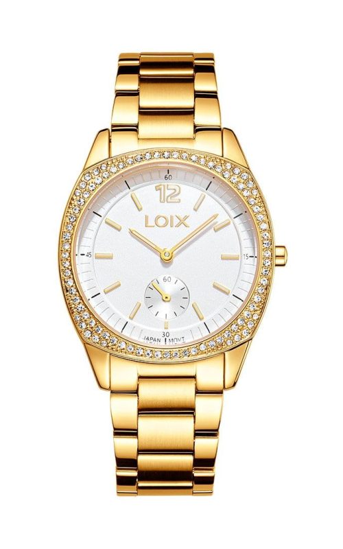 L1253-1 Reloj mujer L1253-1 Dorado con tablero plateado