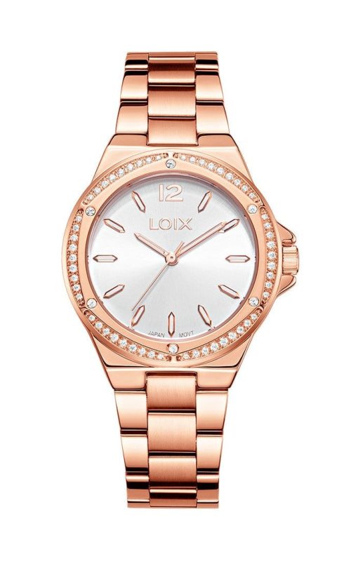 L1258-2 Reloj mujer L1258-2 Oro rosa con tablero plateado