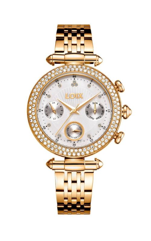 LA1122-3 Reloj mujer LA1122-3 Oro rosa. con tablero blanco